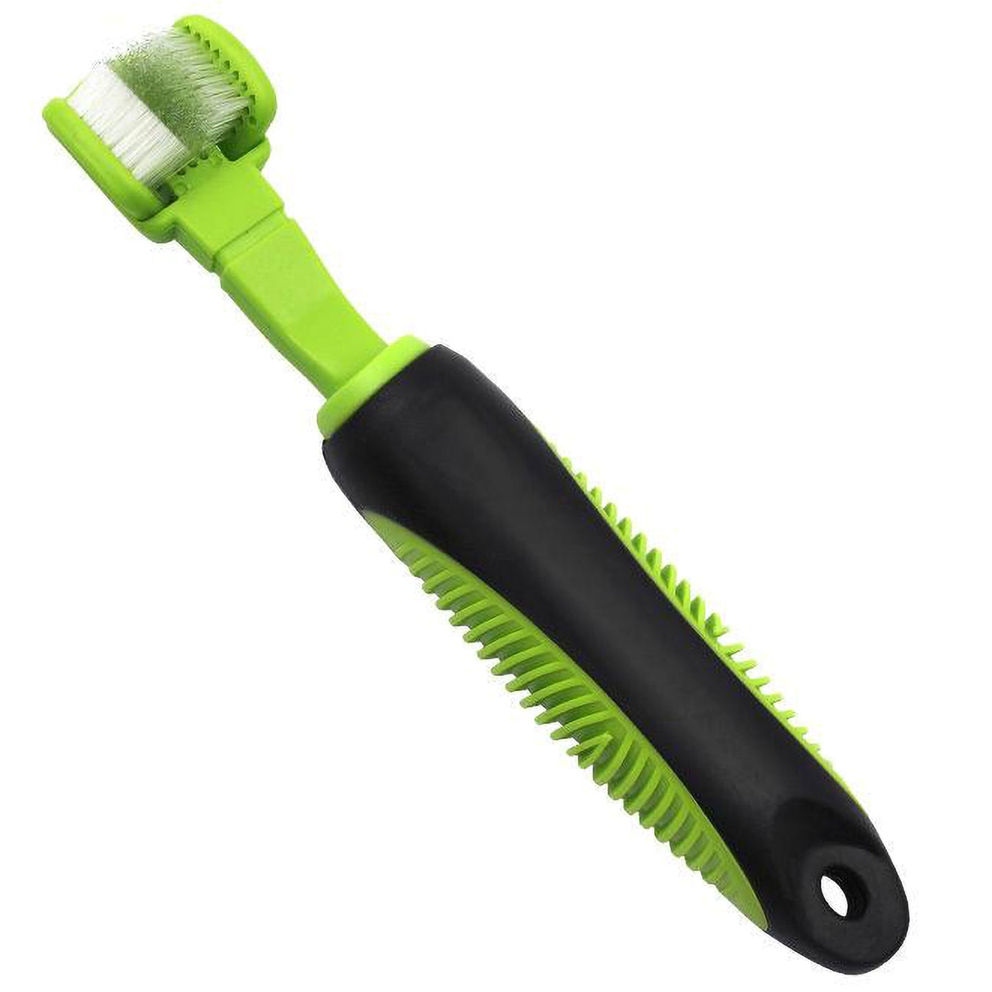 Pet Life&reg; Green Denta-Clean Toothbrush