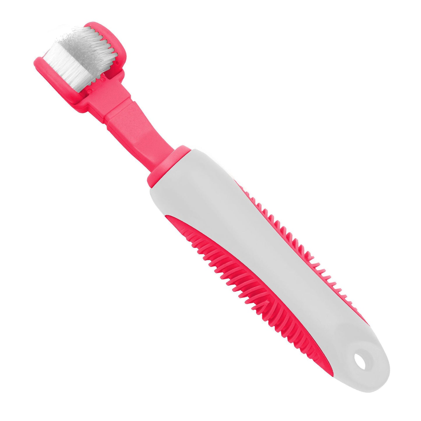 Pet Life&reg; Pink Denta-Clean Toothbrush