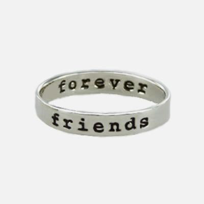 Friends Forever Sterling Silver Ring