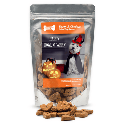 PawsGive - Howl For Halloween Bacon & Cheese Dog Treats