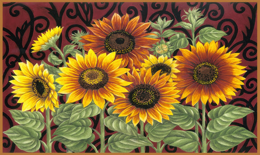Sunflower Medley Door Mat