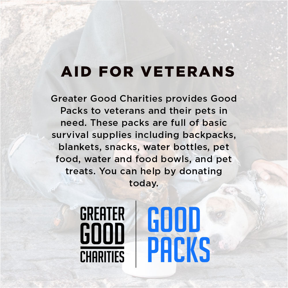 Send Critical Supplies to Veterans & Pets Experiencing Homelessness