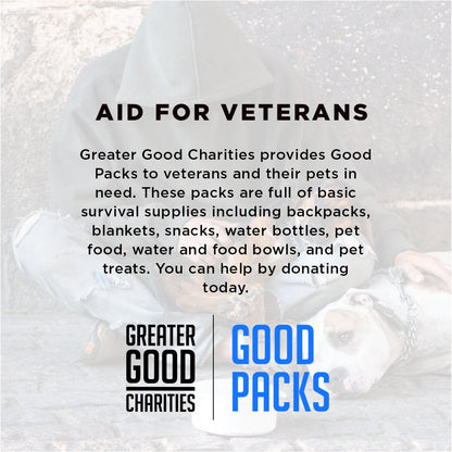 Send Critical Supplies to Veterans & Pets Experiencing Homelessness