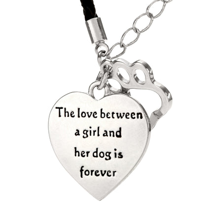 A Girl & Her Dog Wrap Bracelet