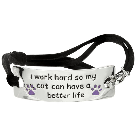 Better Life Cat Adjustable Bracelet