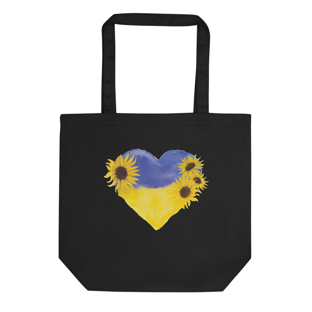 Love For Ukraine Sunflowers Eco Tote Bag