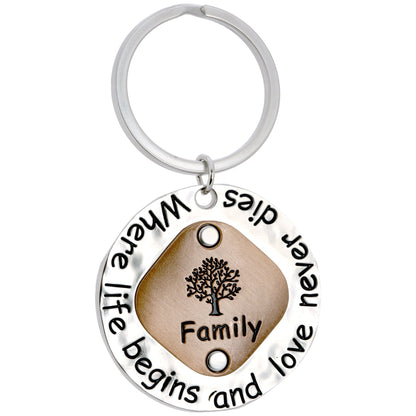 Family Tree Keychain