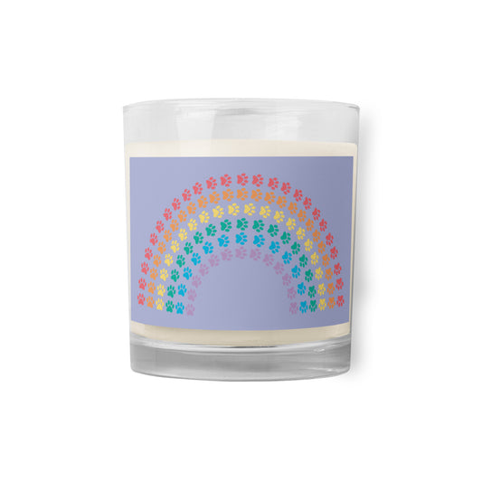 Rainbow of Paws Soy Wax Candle