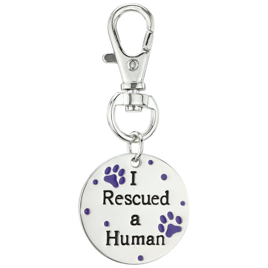 I Rescued A Human Pet Tag