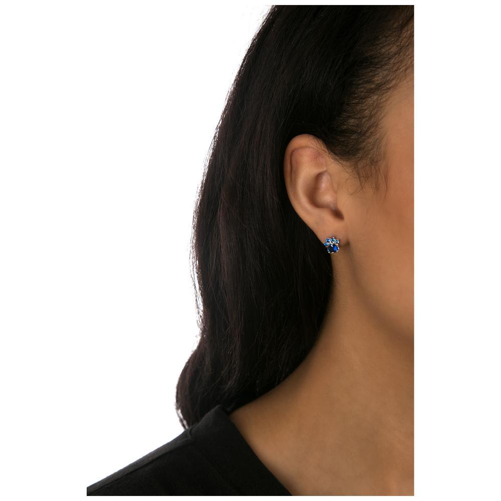 Paw Print Birthstone Earrings