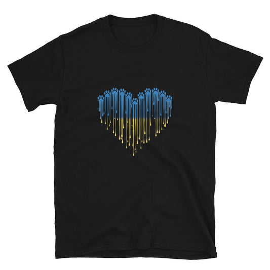 Paw Love For Ukraine T-Shirt