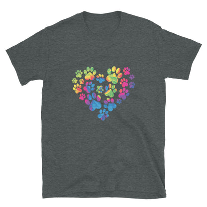 Anniversary Paw Print Love T-Shirt