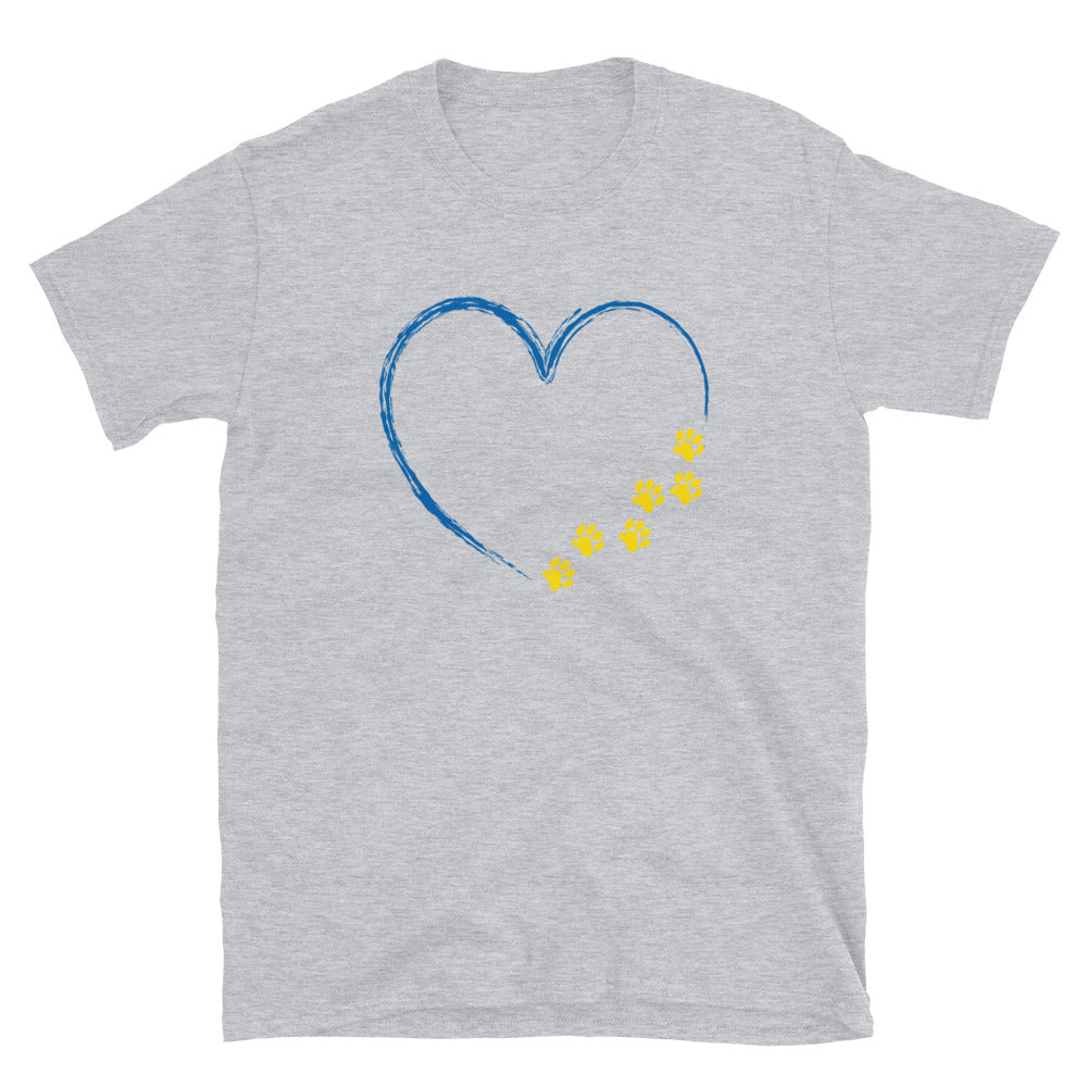 Ukrainian Paws for Love T-Shirt