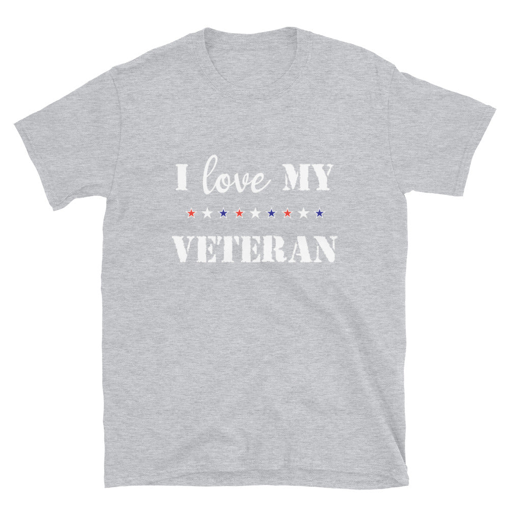 I Love My Veteran T-Shirt