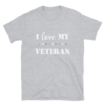 I Love My Veteran T-Shirt
