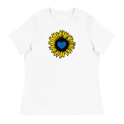 Ukraine Sunflower Women's Relaxed T-Shirt